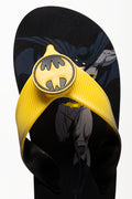 Batman Light Up Flip Flops Yellow (4)