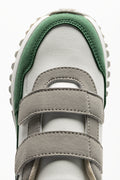 Double Velcro Retro Sneaker White (4)