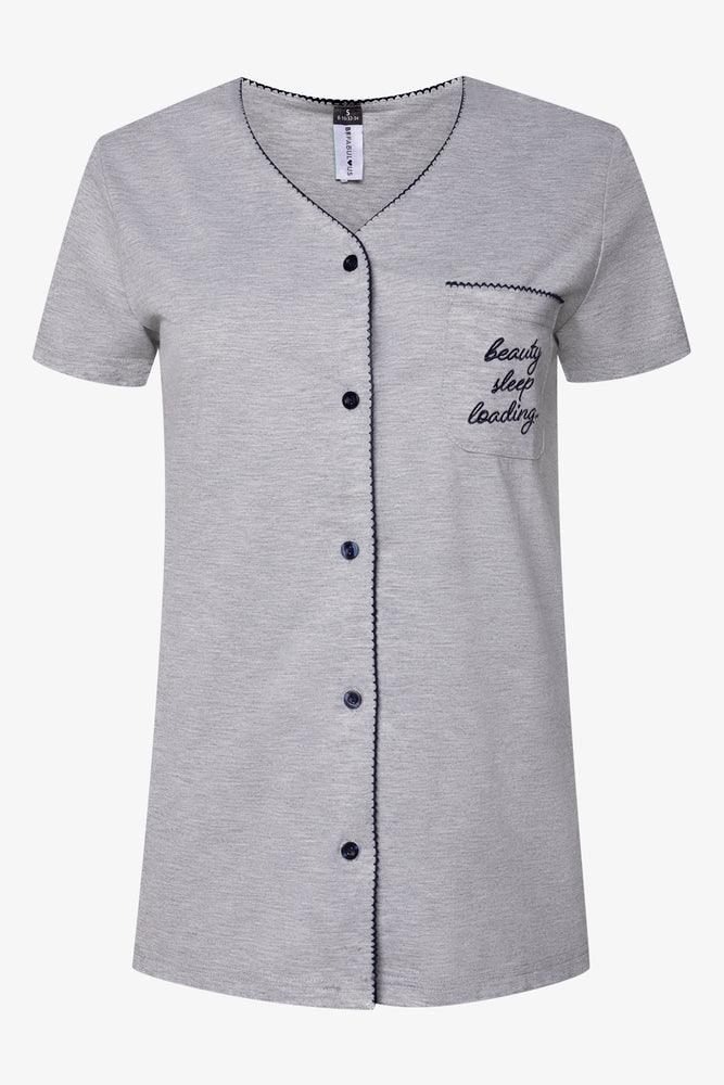 Beauty Sleep Loading Pyjama Set Grey
