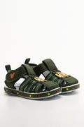 Mickey Mouse Foxing Sandals Green