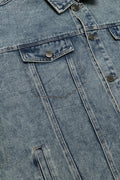 Boxy Denim Jacket Light Blue (1)