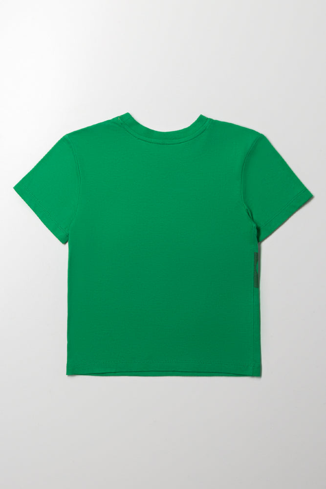 Bokkie Short Sleeve T-Shirt Green (2)