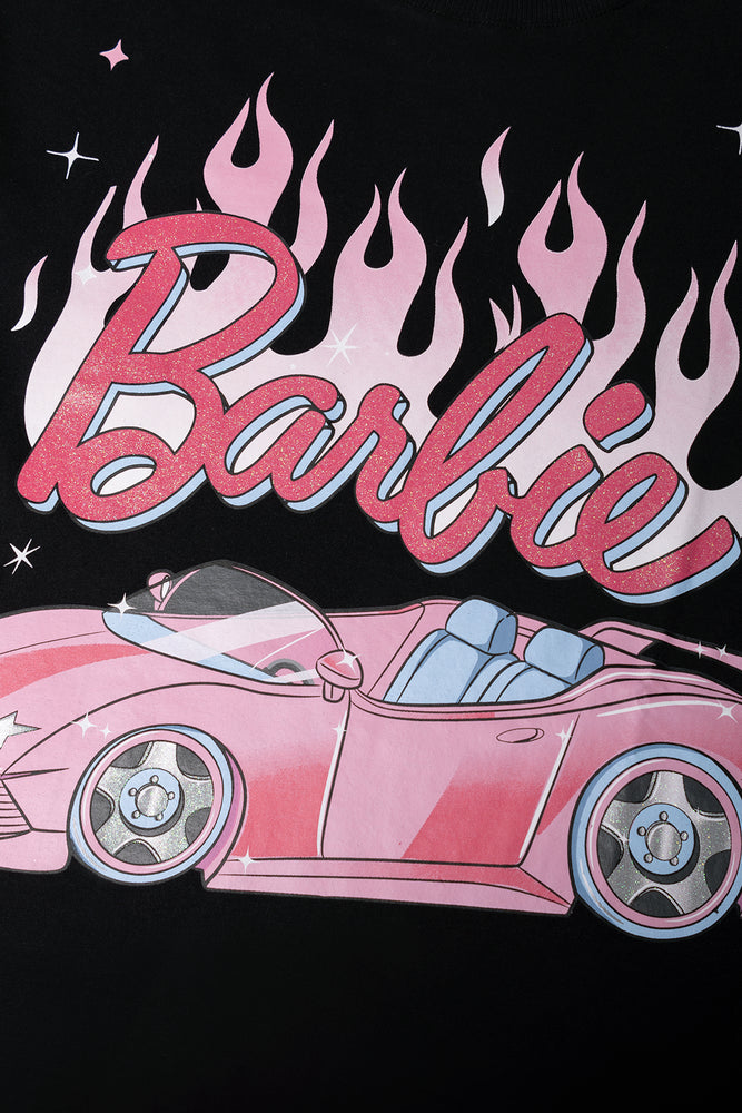 Barbie Oversized T-Shirt Black
