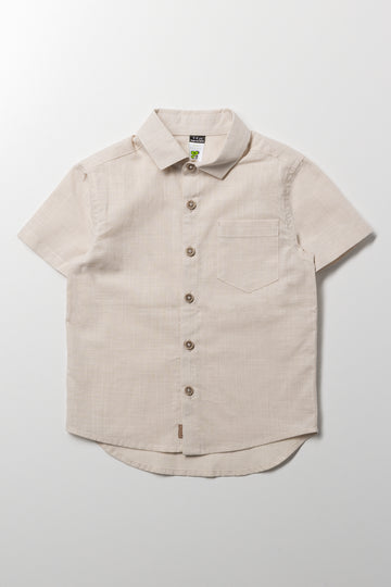 Short Sleeve Shirt Natural