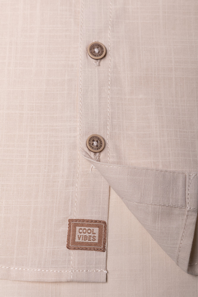 Short Sleeve Shirt Natural (2)