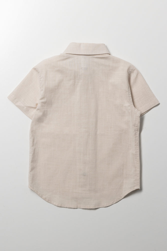 Short Sleeve Shirt Natural (3)