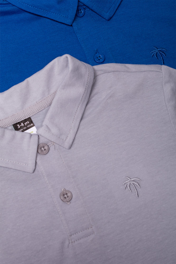 2 Pack Golfer Grey And Blue