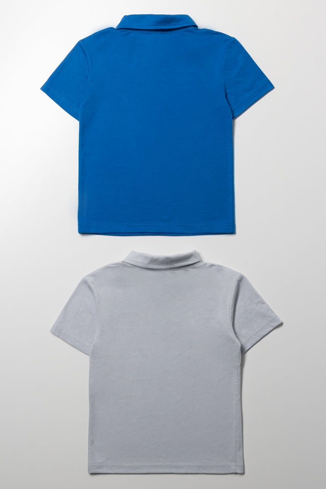 2 Pack Golfer Grey And Blue (2)