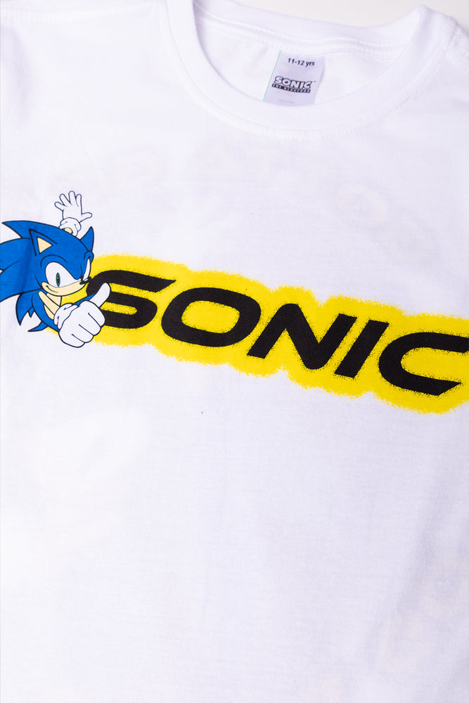 Sonic Short Sleeve T-Shirt White