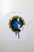 Sonic Short Sleeve T-Shirt White (2)