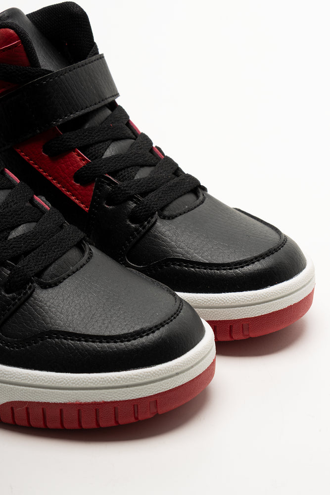 Skate High Top Sneakers Black (2)