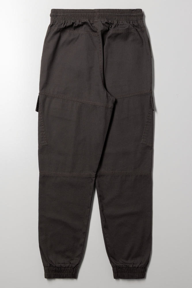 Cargo Joggers Charcoal (2)