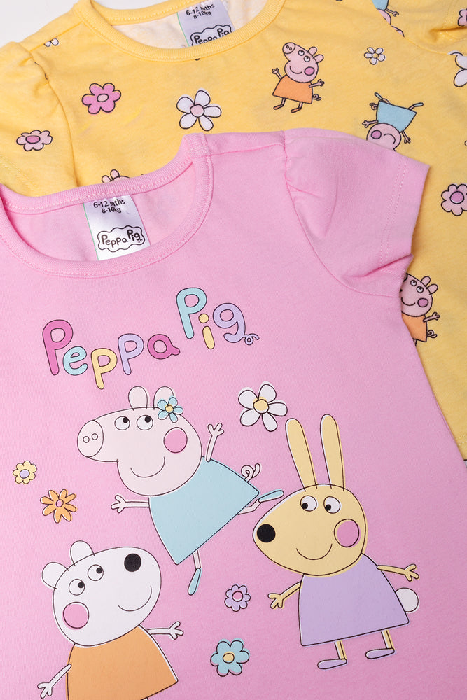 2 Pack Peppa Pig T-Shirts