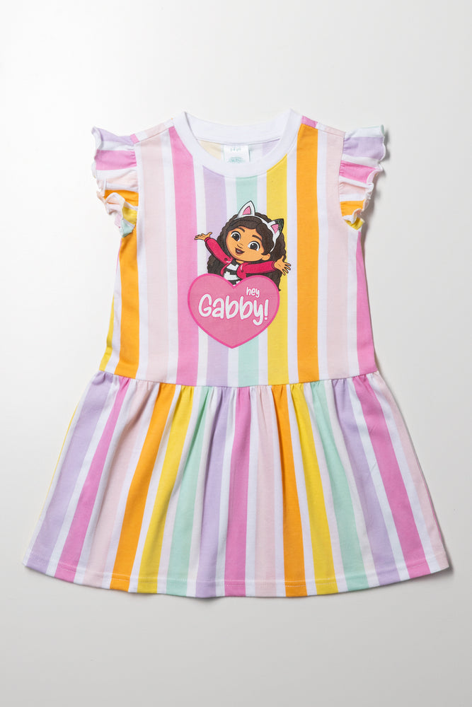 Gabby's Dollhouse Stripe Dress Multi