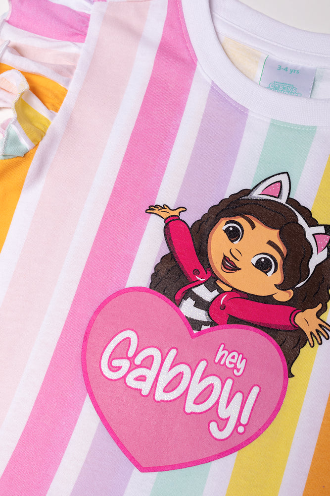 Gabby's Dollhouse Stripe Dress Multi