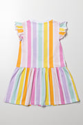 Gabby's Dollhouse Stripe Dress Multi (2)