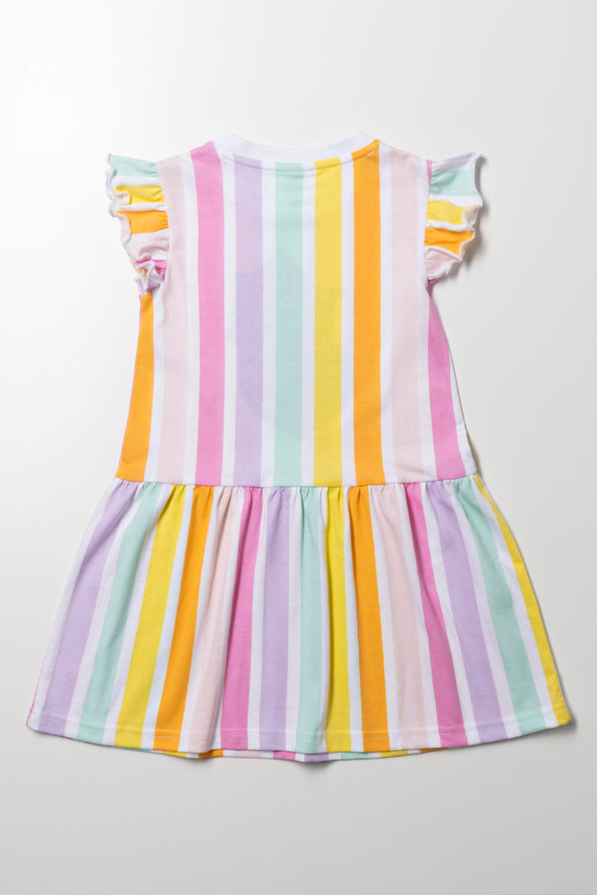 Gabby's Dollhouse Stripe Dress Multi (2)