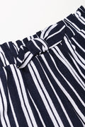 Stripe Shorts Navy (1)