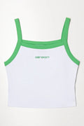 Cropped Vest White