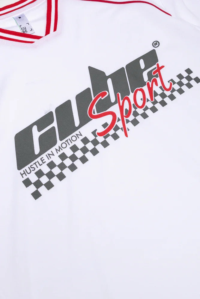 Short Sleeve Soccer T-Shirt White