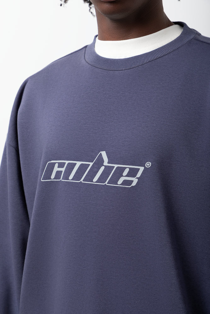 Crew Neck Tracktop Navy (3)