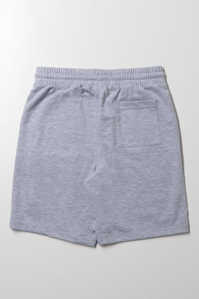 Knit Shorts Grey (3)