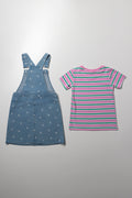 Denim Pinafore Set (3)