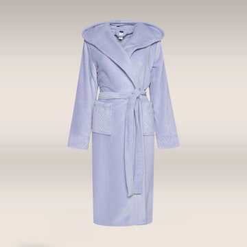 Hooded Gown Purple