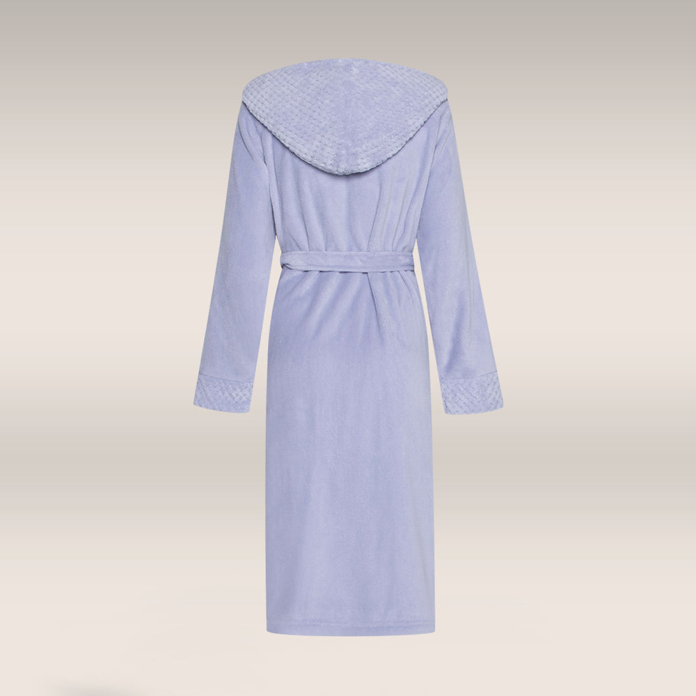 Hooded Gown Purple