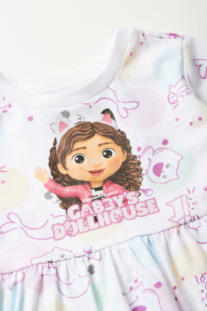 Gabby's Dollhouse Dress White