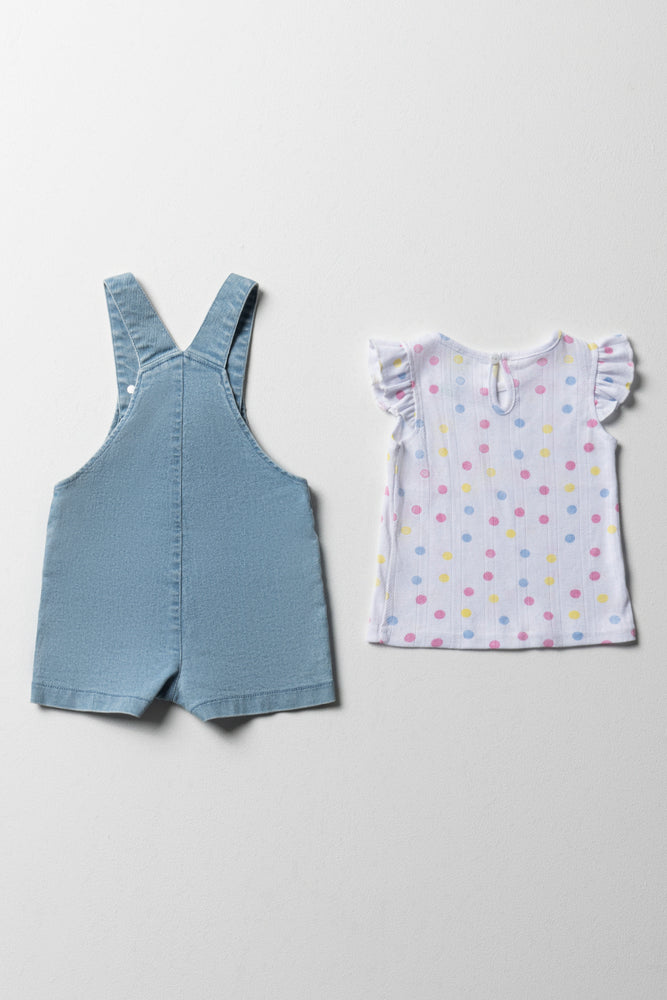 Dungaree Set Blue (4)