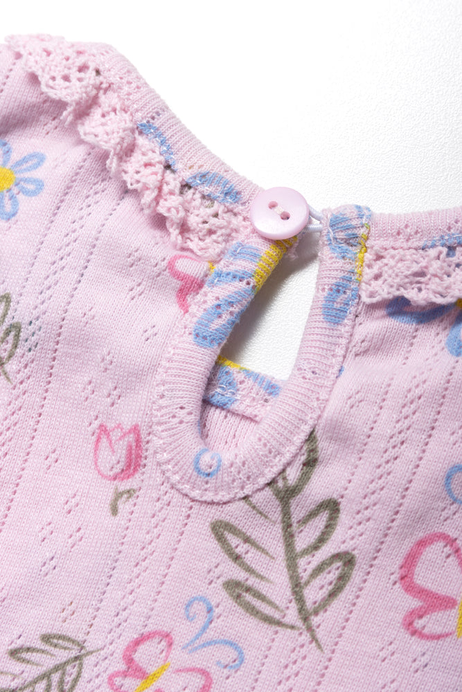 Dungaree Set Pink (3)