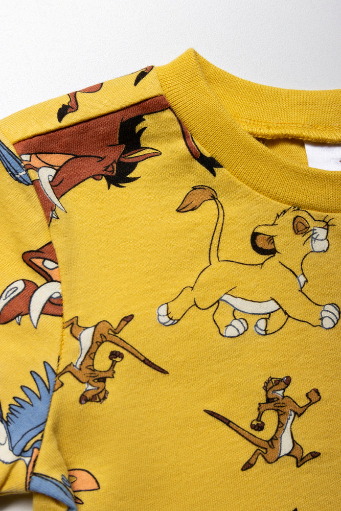 The Lion King 2 Pack T-Shirts Blue And Yellow (2)