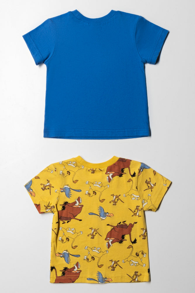 The Lion King 2 Pack T-Shirts Blue And Yellow (3)