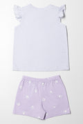 Snug  As A Pug Short Pyjamas Set Grey (3)