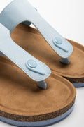 Cork Sandal Blue (2)