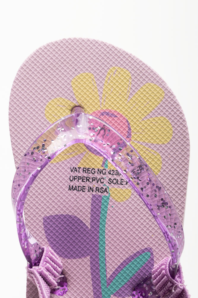 Daisy flip flop coral (4)
