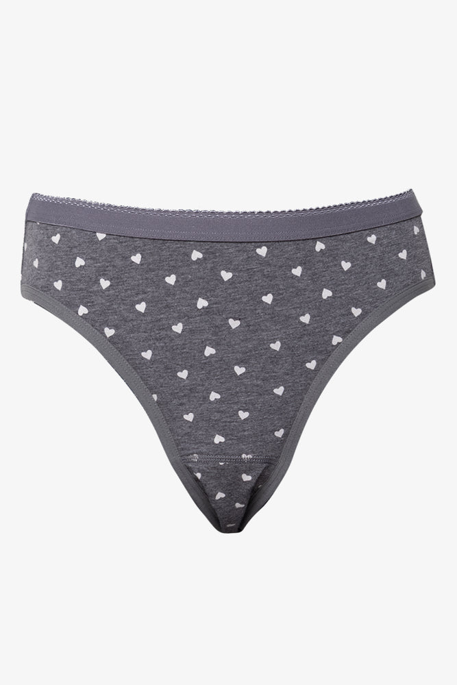 2 Pack Panties Black And Grey (1)