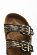 Espadrille Platform Sandal Black (4)