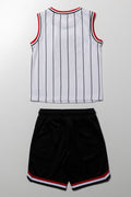Basket Ball Set White (3)