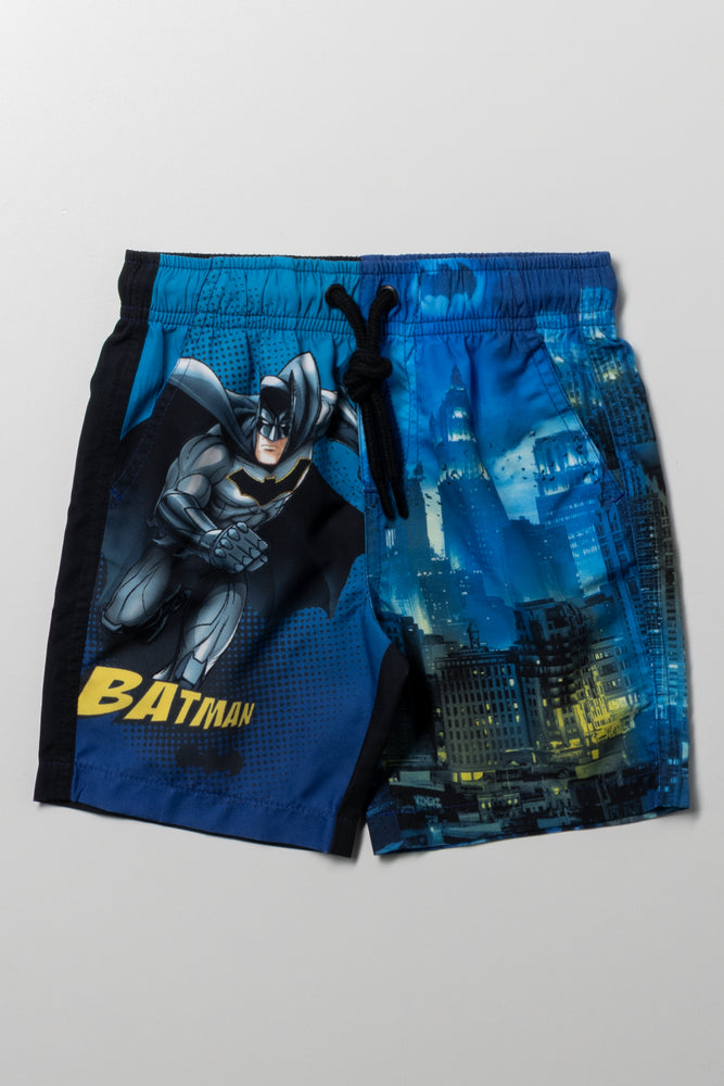 Batman Swim Shorts Blue