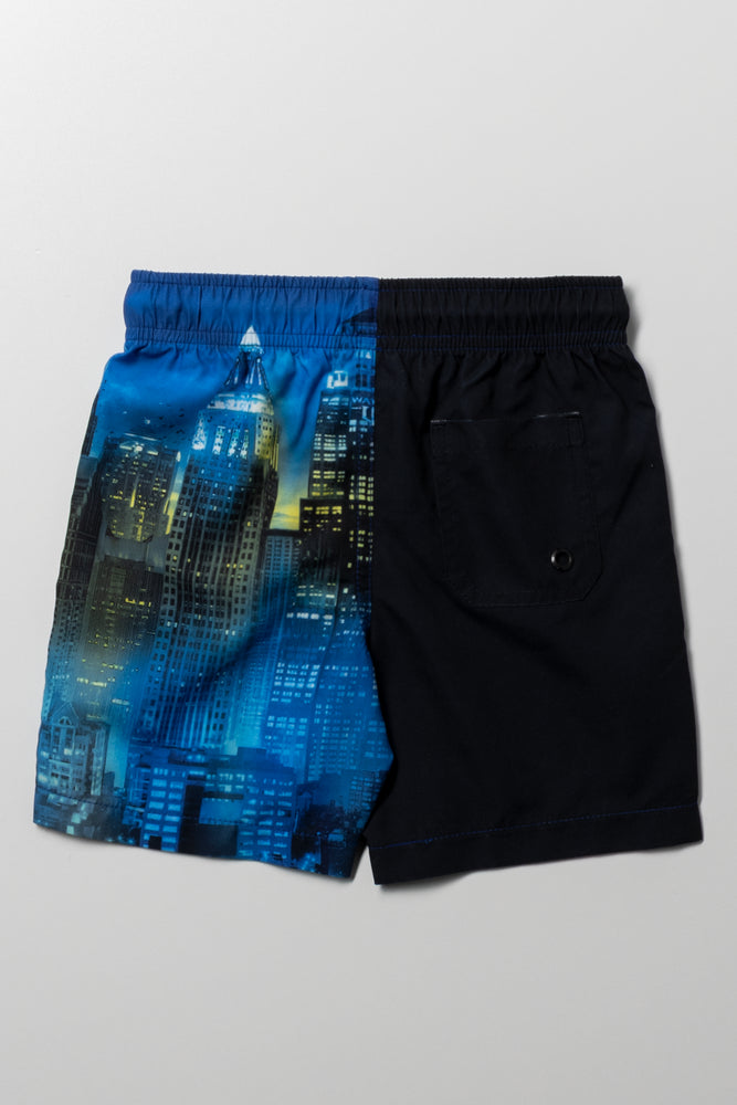 Batman Swim Shorts Blue (3)