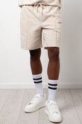 Fleece Shorts Natural (1)