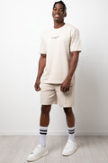 Fleece Shorts Natural (2)