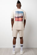 Fleece Shorts Natural (3)