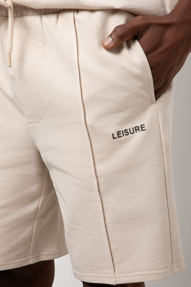 Fleece Shorts Natural (4)