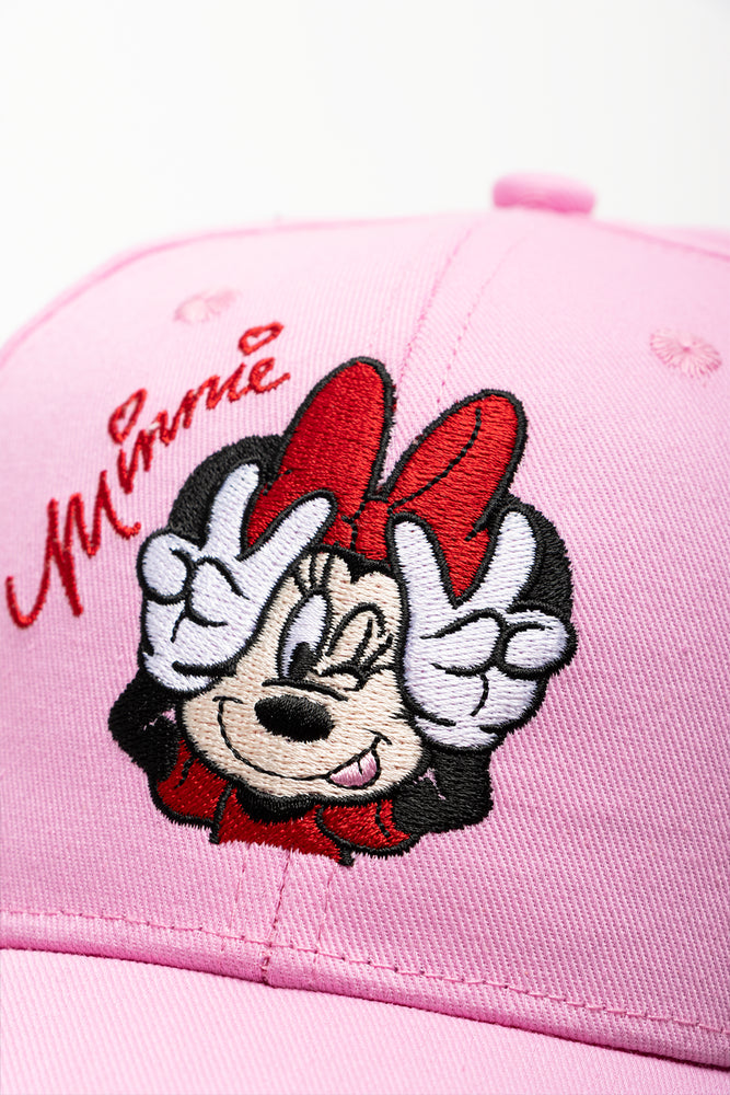 Minnie Mouse Cap And Sunglasses Set Pink