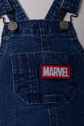 Spider-Man Short Denim Dungaree Blue (1)