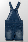 Spider-Man Short Denim Dungaree Blue (3)