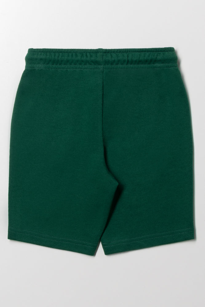 Knit Shorts Green (2)